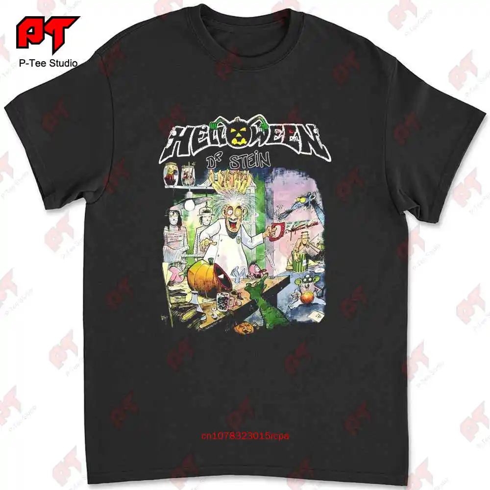 Helloween Dr. Stein Keeper Of The Seven Keys Part 2 T-shirt E66I