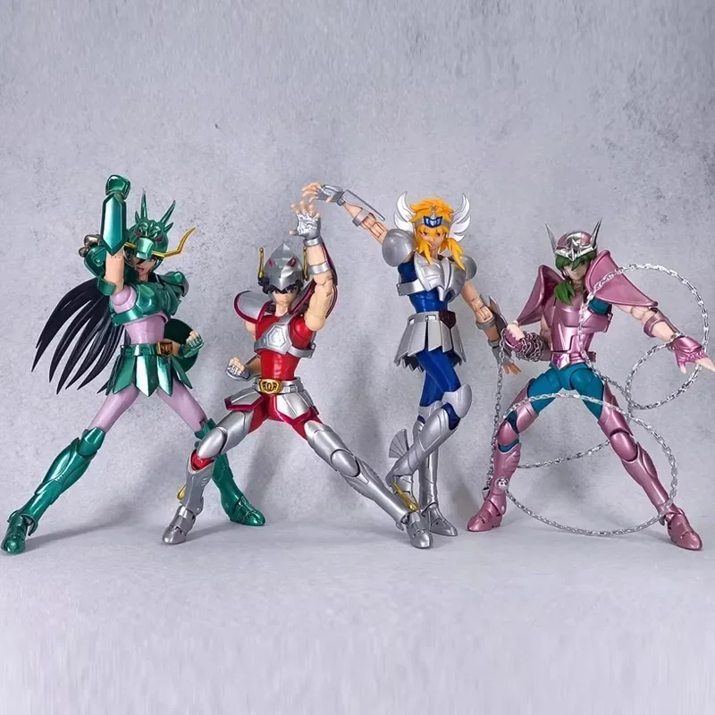 Saint Seiya Myth Cloth EX Cygnus Hyoga Pegasus seiya Dragon Shiryu Andromeda Shun 20TH Knights of Zodiac Action Figure Great Toy