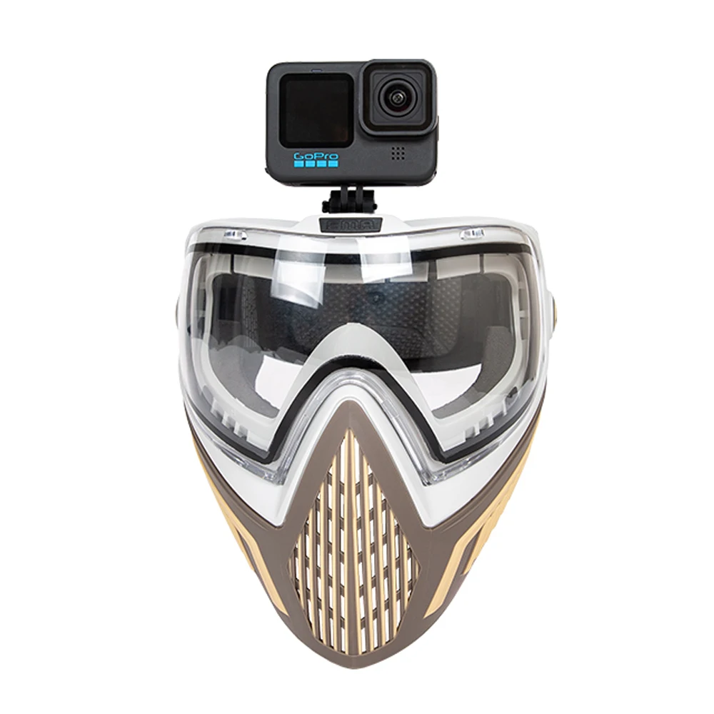 Sports Camera Bracket F1/F5 face mask can be securely fixed with six gold keys without shaking