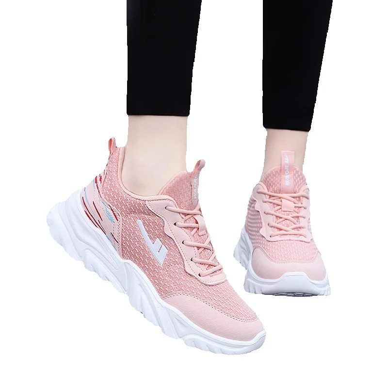 Huili Women's Breathable Mesh Sneakers Lightweight Walking Shoes_voghion.com