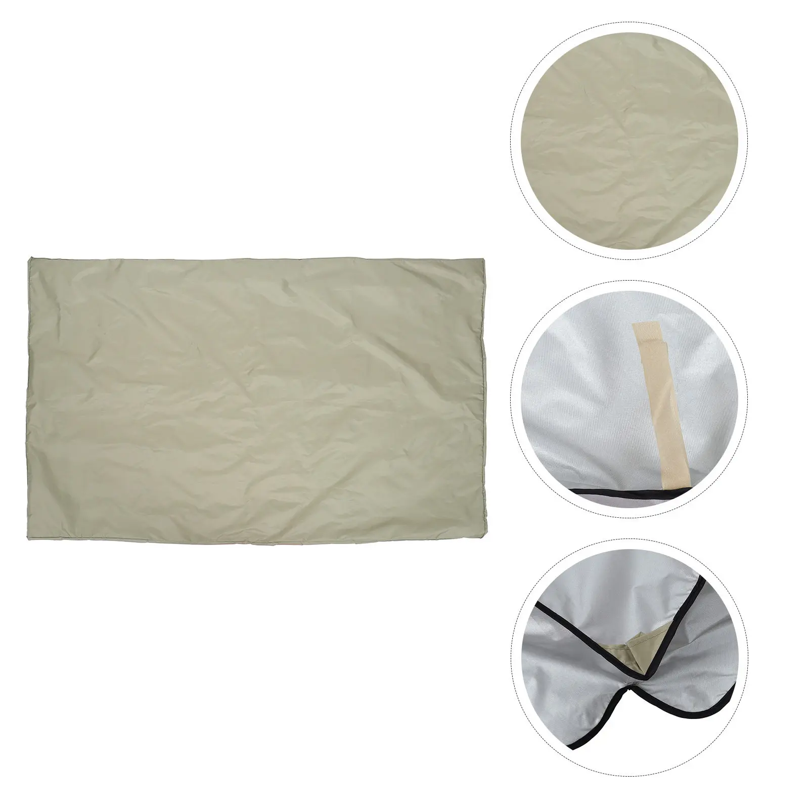 

1Pcs Waterproof Garden Swing Cover Heavy Duty Outdoor Swing Protector Dustproof Sun Rain Guard for Patio Recreation