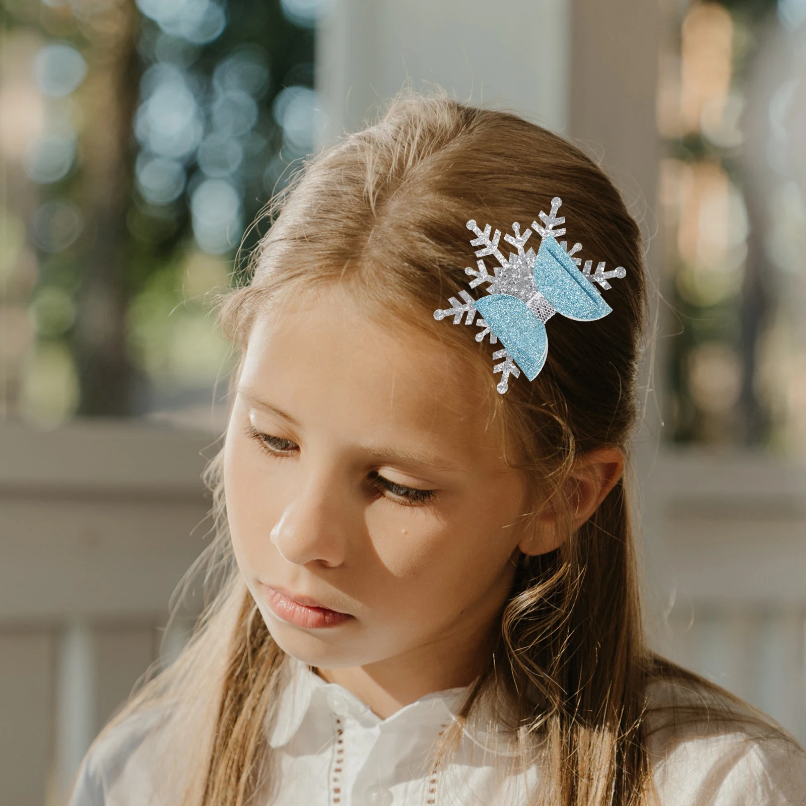 

4pcs Christmas Hair Clips Durable Kids School Daily Wear Fashion Patterns Girls Outfit Party Birthday Gifts Hair Pins Bobby Pin
