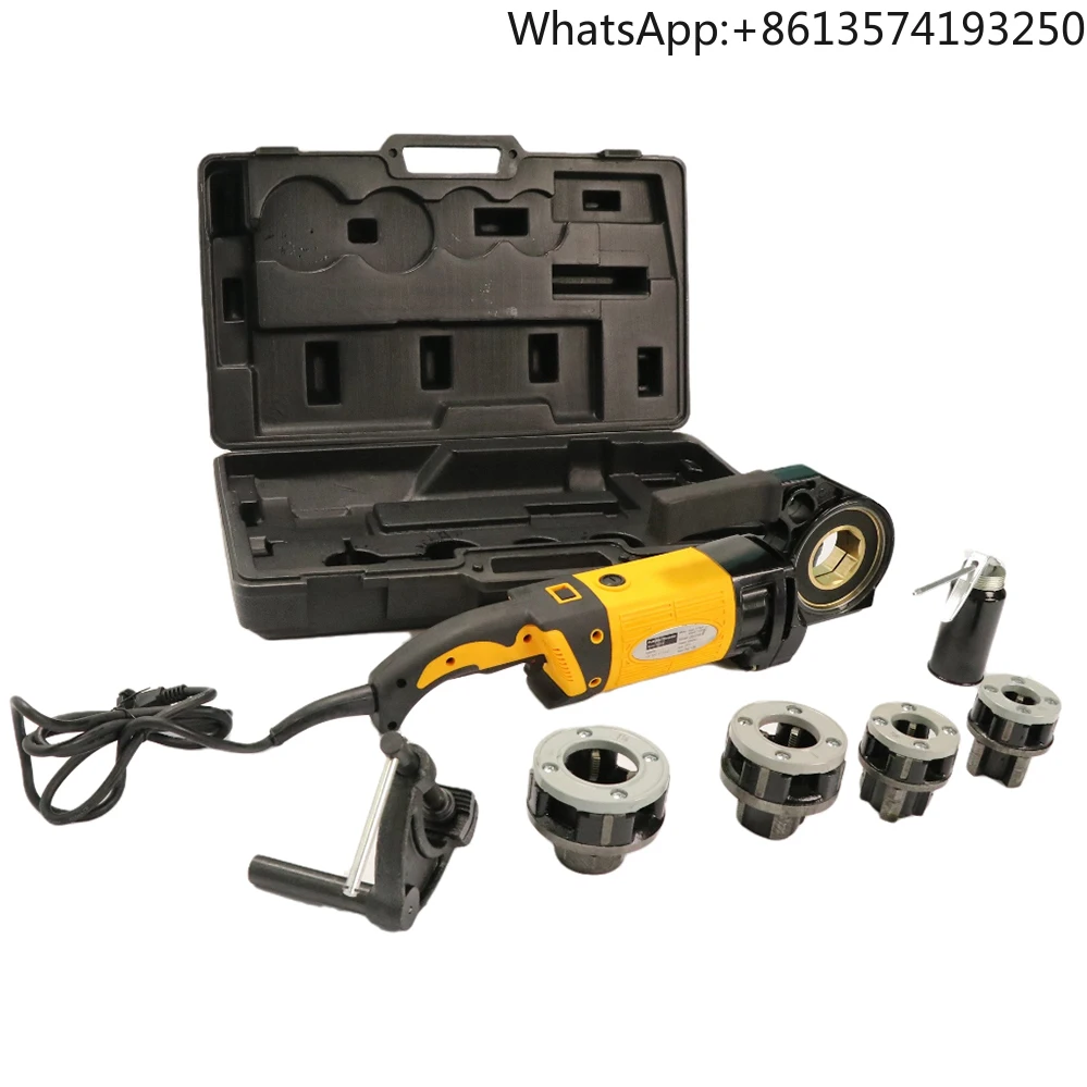 Industrial Electric Portable Power Pipe Threader Machine Wholesale GI 1 1/4 Inch Pipe SQ30A for Threading