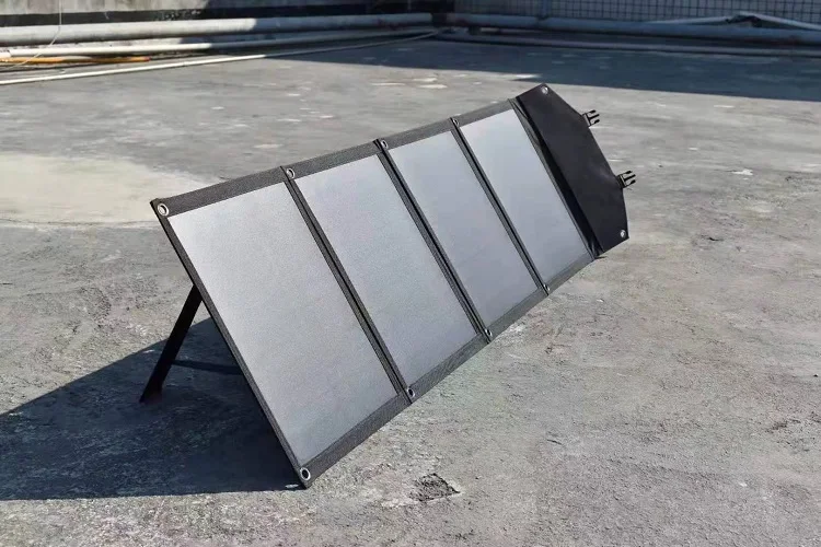 卸売 18V 36V 折りたたみ式ソーラーパネル 500w 100W 120W 200W ポータブル折りたたみ式ソーラーパネルキット キャンプ アウトドア用