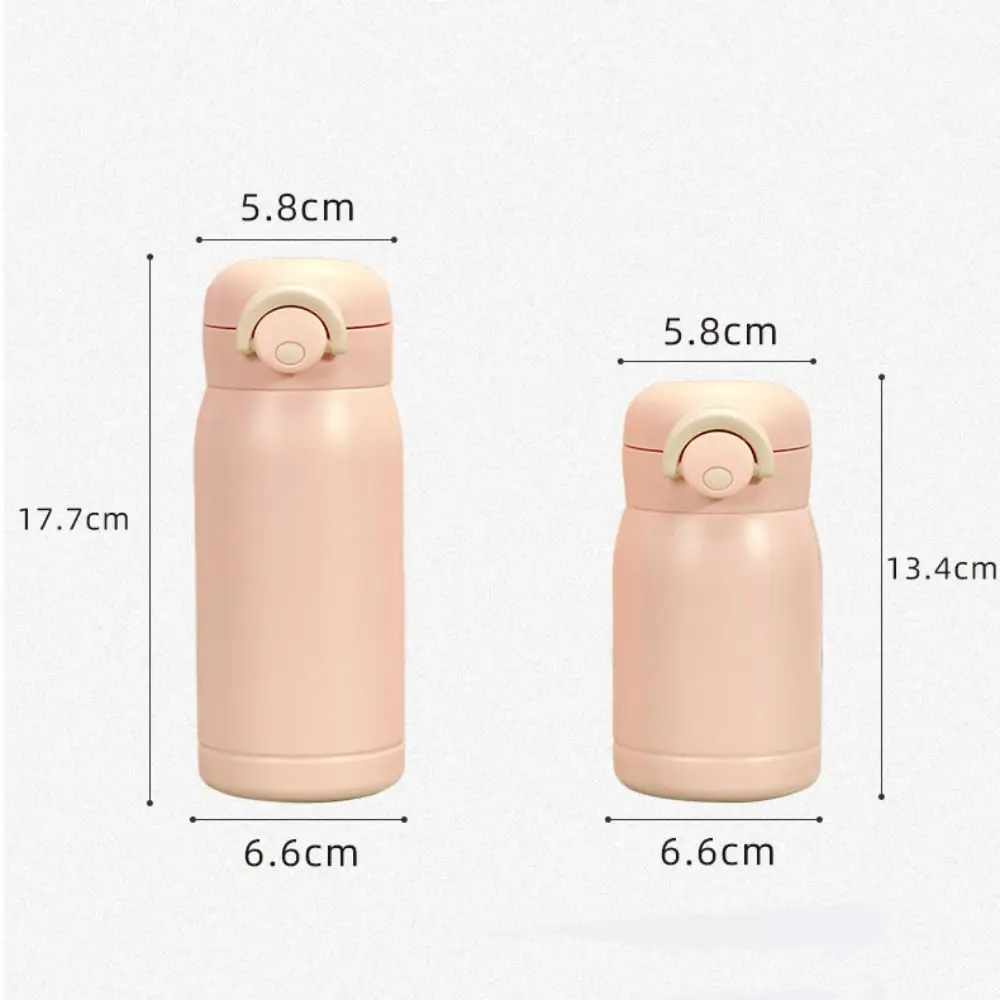 Mini Thermos Cup 220ml/320ml Stainless Steel Thermal Pocket Cup Coffee Mug Vacuum Flask Insulated Hot Water Bottle Kids Gift