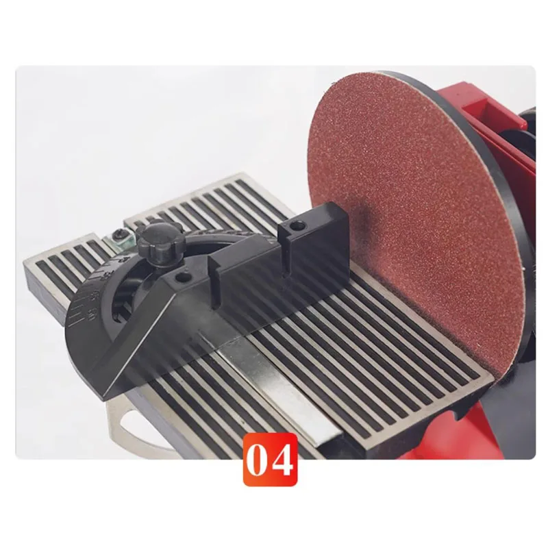 220V 350W Multifunctional Electric Belt/Disc Sander Home Polishing Sander Desktop Knife Grinder Grinder
