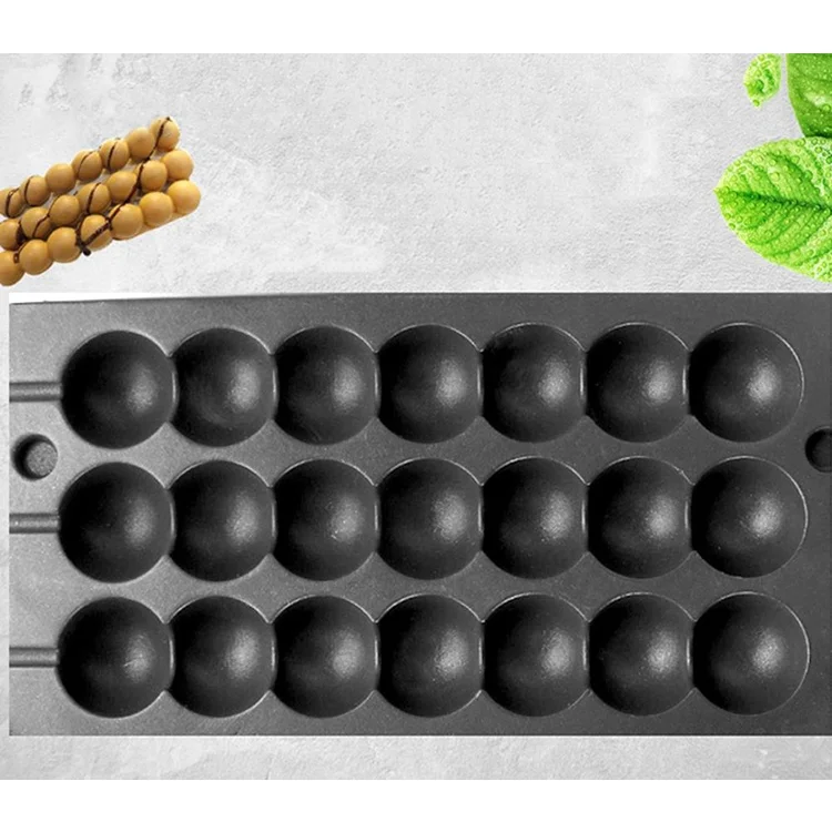 Snack Equipment New 2023 Belgian Waffle Ball Stick Maker Machine for Sale