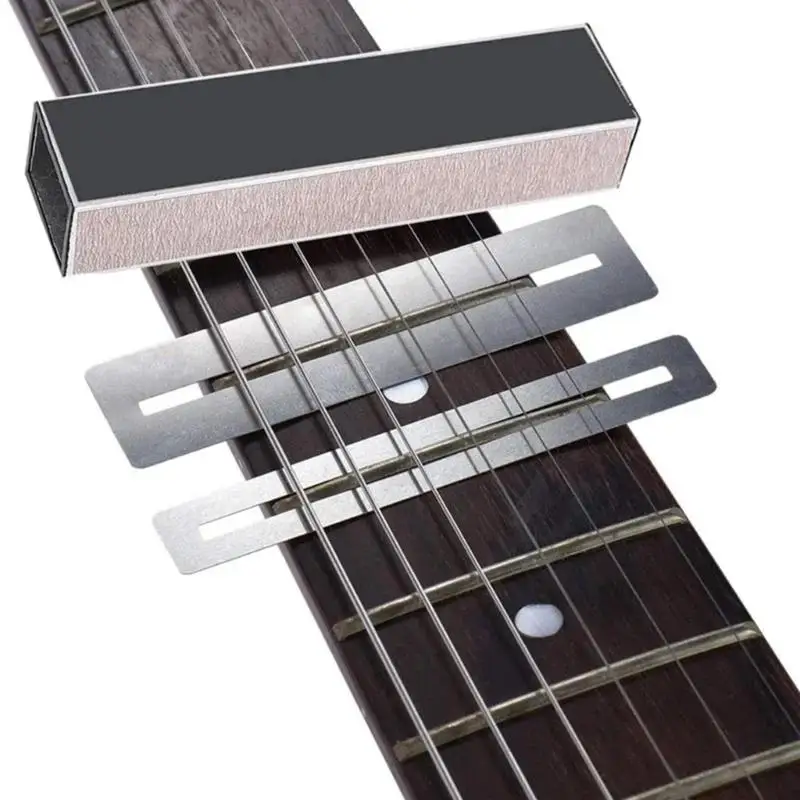 

Guitar File Leveling Tool Crowning Luthiers Tool for Bass Fret File Grinding Maintenance Tool Guitar Fret Slotting File K1YF