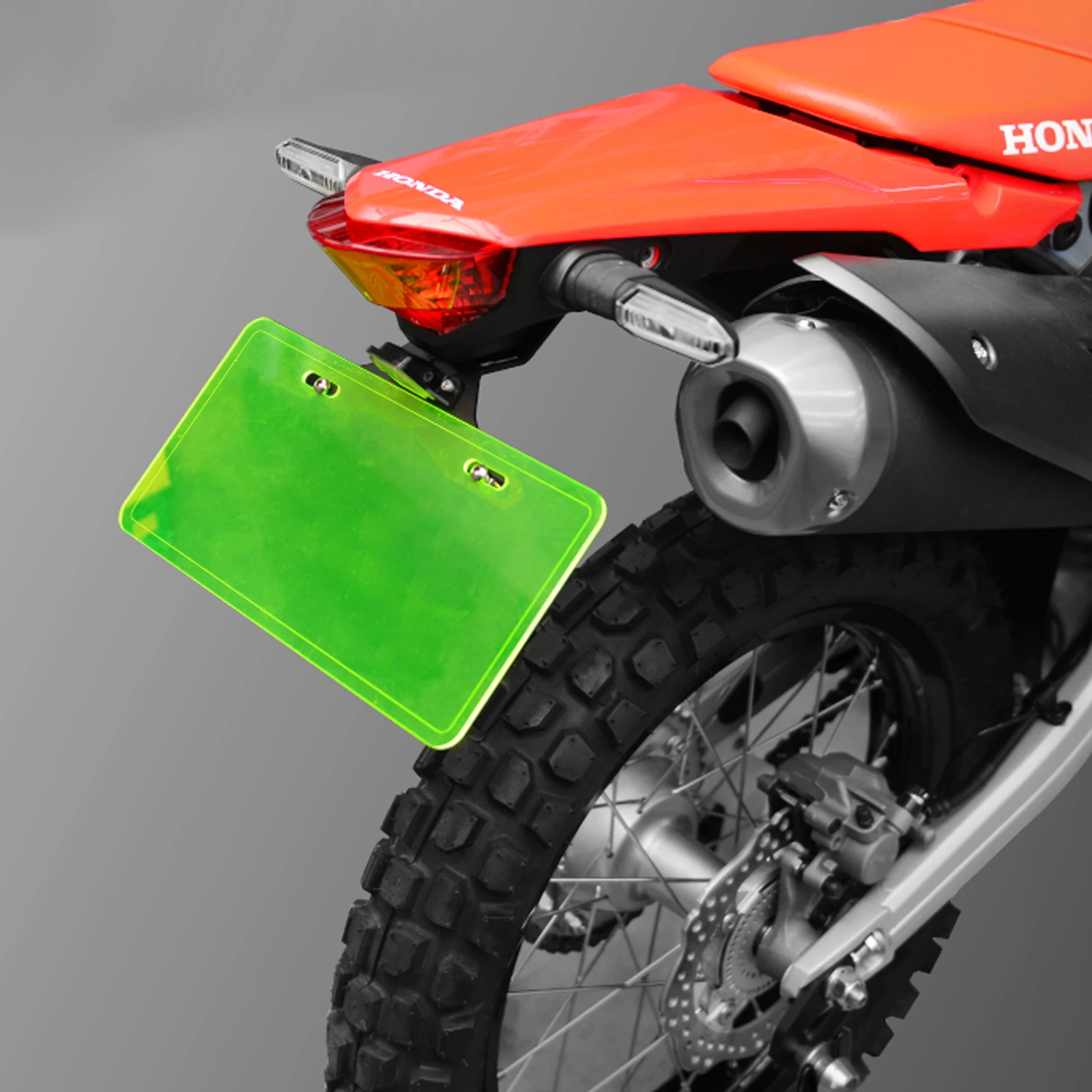 FOR HONDACRF300L(2021-2024)CRF250 RALLY  (2021-2024)Rear registration bracket tail plate clean license plate holder frame tail w