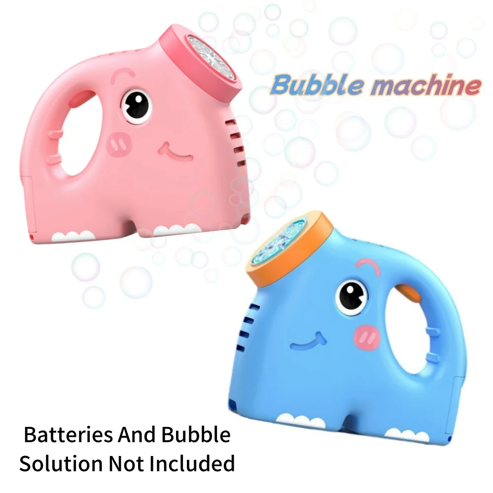 Automatische bellenblazer, idee voor verjaardagen, Valentijnsdag, huwelijksspelcadeaus - batterijen en bellenoplossing niet inbegrepen.