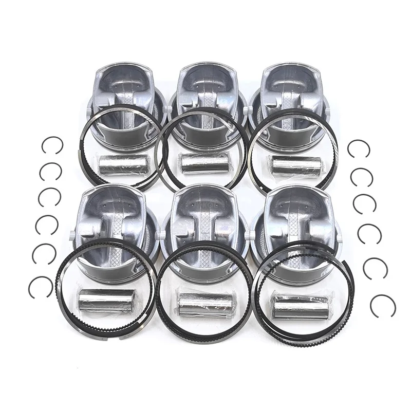 Engine Piston & Ring Set For Mercedes Benz 2720308917 A2720308917 A209 C209 C219 W211 A207 C207 X204 X164 V251 R230 W221 W639