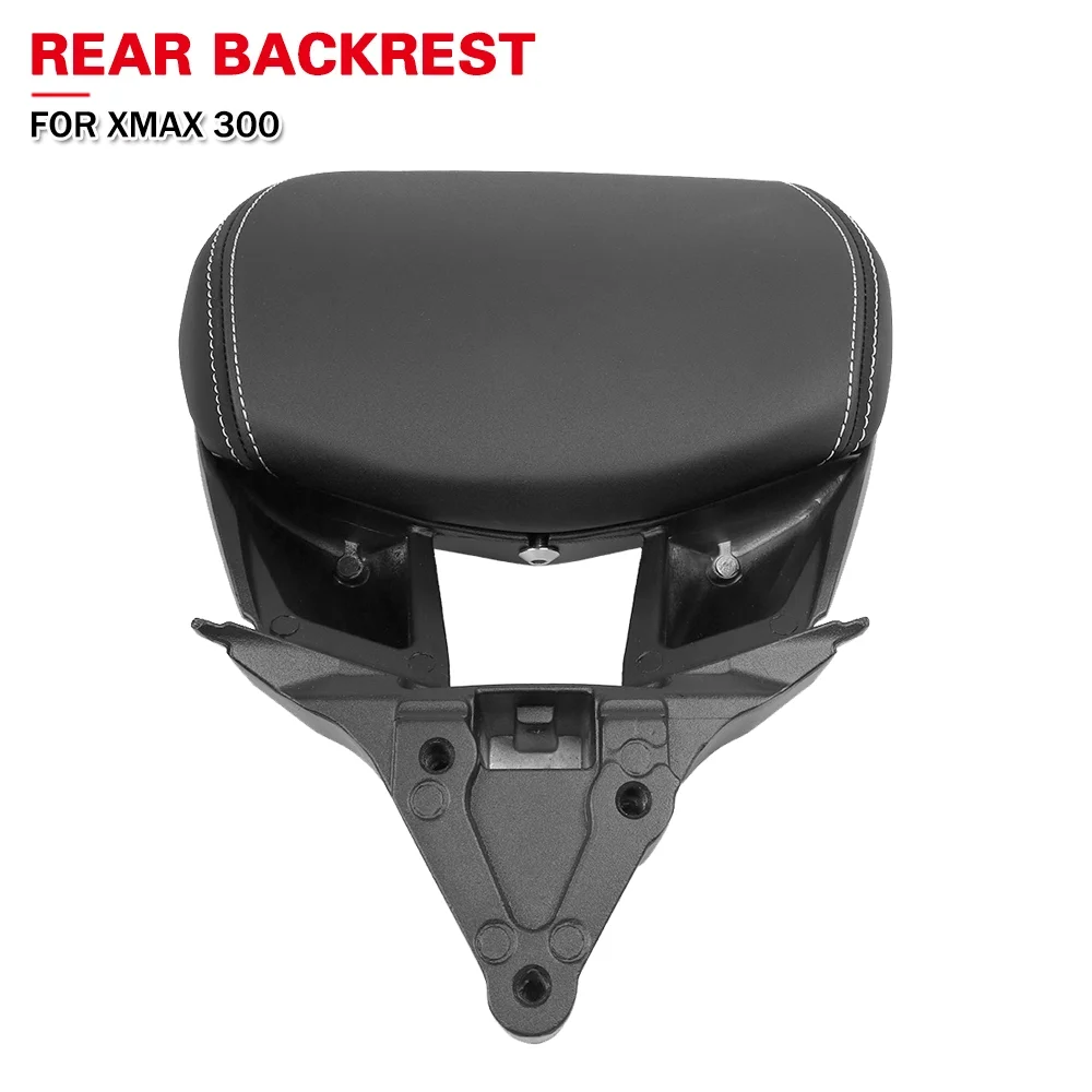 

Motorcycle Rear Backrest Passenger Seat Backrest For Yamaha XMAX300 X-MAX XMAX 300 2017-2021 2022 Tailstock Back Rest Cushion