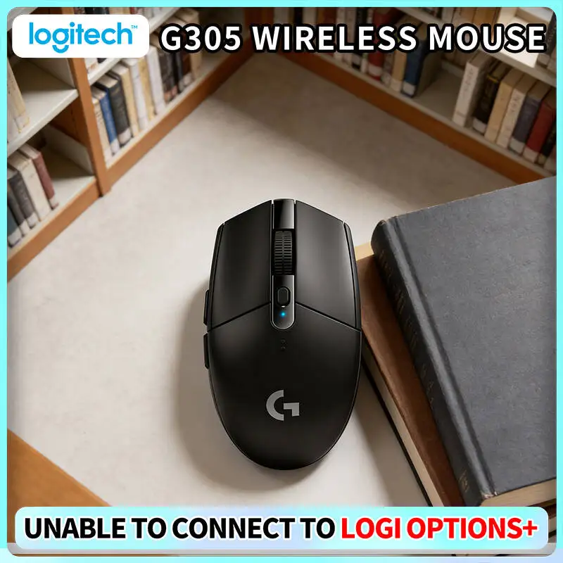 

Игровая мышь Logitech G305 LIGHTSPEED, 12000 DPI HERO, 6 программируемых кнопок, 250 часов автономной работы, 99 г, выбор геймеров для ПК и Mac