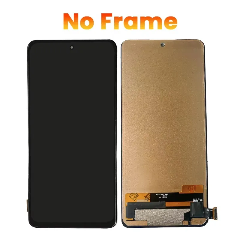 Screen For Xiaomi POCO X4 PRO 5G LCD Display 2201116PG Touch Panel Digitizer Assemly Replacement Parts with Frame