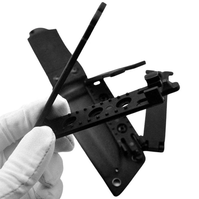 

Крепление для ножен KYDEX с системой MOLLE, пряжка MOLLE-LOK, клипса для ножен K, поясной зажим, нейлоновая клипса для ношения сзади