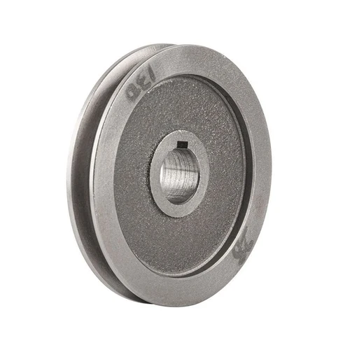 Imagen 2 del producto Polea de correa en V de un solo ranura, diámetro 110mm-200mm, Material de polea tipo A, accesorios de herramientas eléctricas de hierro fundido