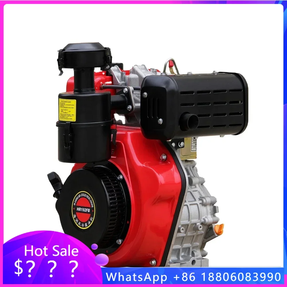 192F 14h·p Air Cooled Oil Bath Semi Dry Single Cylinder Engine die·sel