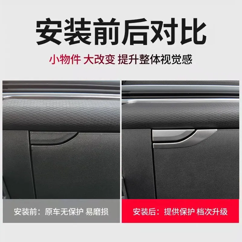 OIMG For 2022-2026 Geely Emgrand 4th Gen Center Console Storage Box Glove Box Interior Accessories Custom Fit Organizer view 3