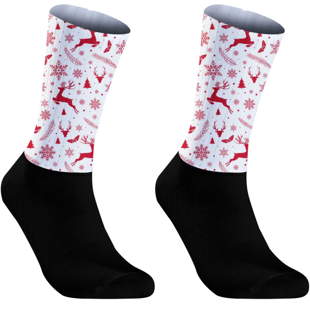 2025 Nuovi calzini ad alta elasticità senza tensione alla caviglia, zero segni di pressione dopo tre ore di ciclismo