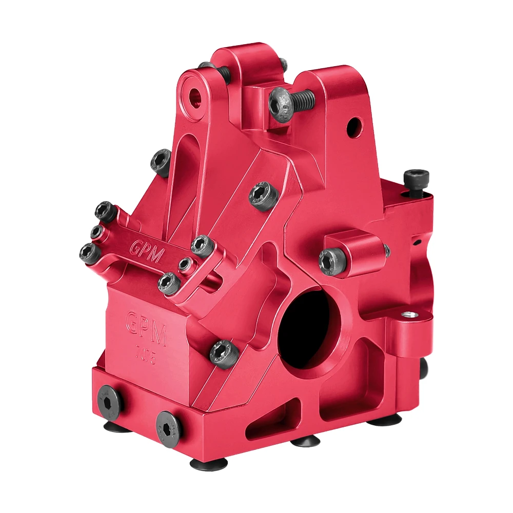 Gpm metal dianteiro traseiro diferencial caixa de velocidades conjunto ara310935 para arrma 1/5 kraton outcast exb v2 8s 4wd monster truck rc carro