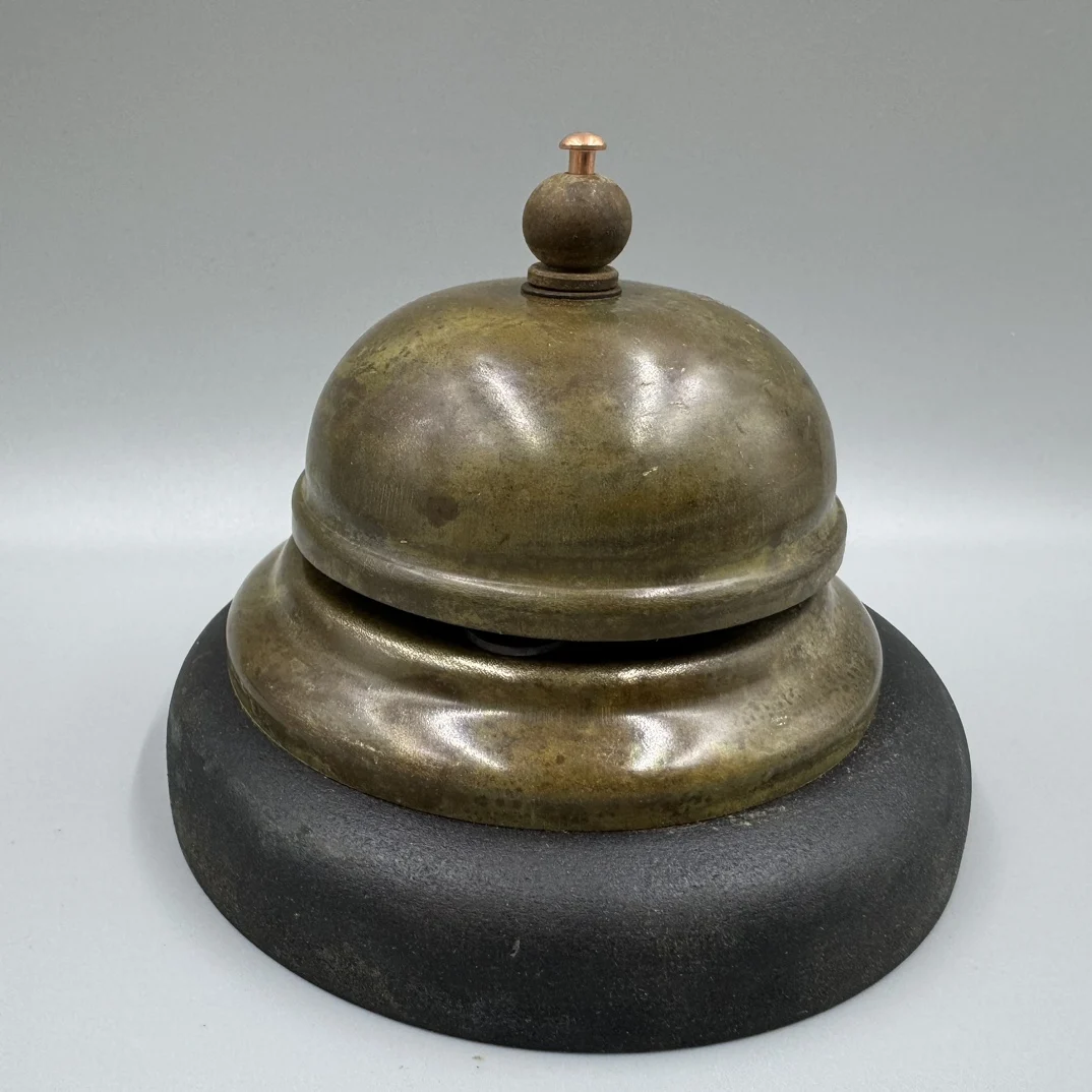 Chinese folk antiques vintage bar table bell ring bell ring bell collection pieces