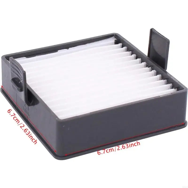 مرشحات Molf 4PCS بديلاً مرشحًا لفراوة يدوية لريوبي P712 P713 P714K مرشحات جامع الغبار بالفرشاة