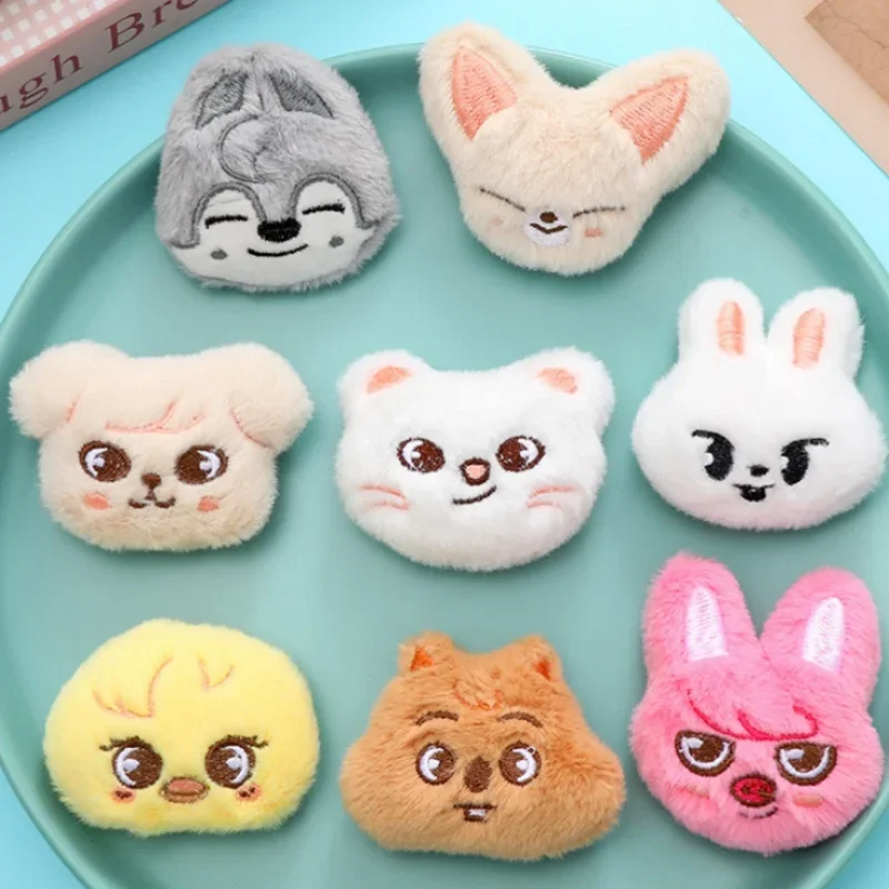 

ХИТ ПРОДАЖ: Плюшевые игрушки Stray Kids SKZOO, мультяшные куклы, броши, брелоки, аксессуары в виде голов животных, детские рождественские игрушки