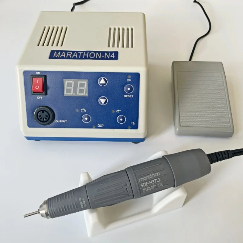 Micromotor N4 strong 210 New Power Control Box 45000RPM With LED Speed Display For Strong Handpiece Electric Manicure Nail Drill