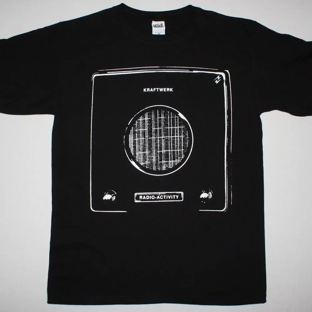 Kraftwerk Radio Activity 75 Electronic Kraut Rock S Xxl New Black T Shirt