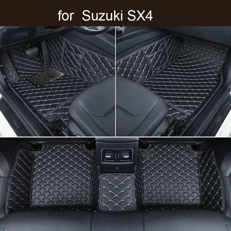 

Автомобильные коврики для Suzuki SX4 2007-2017, аксессуары, индивидуальные автомобильные коврики