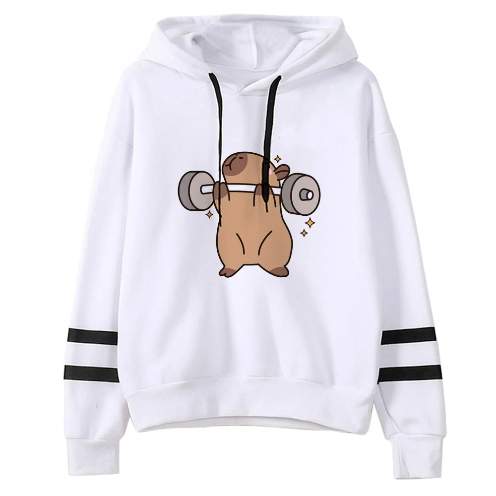 Capybara hoodies kawaii fashion graphic 2000s hip hop harajuku pullover Pockets