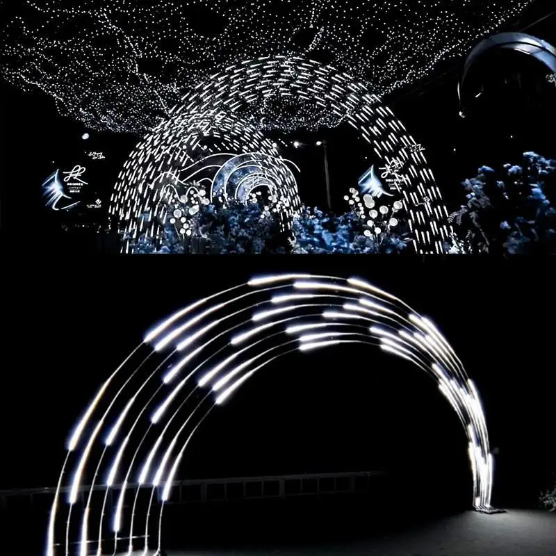33FT 10M 24V płynąca taśma LED lampa szynowa DC24 SMD2835 do wewnętrznego elastycznego paska liniowego dekoracyjne podświetlenie