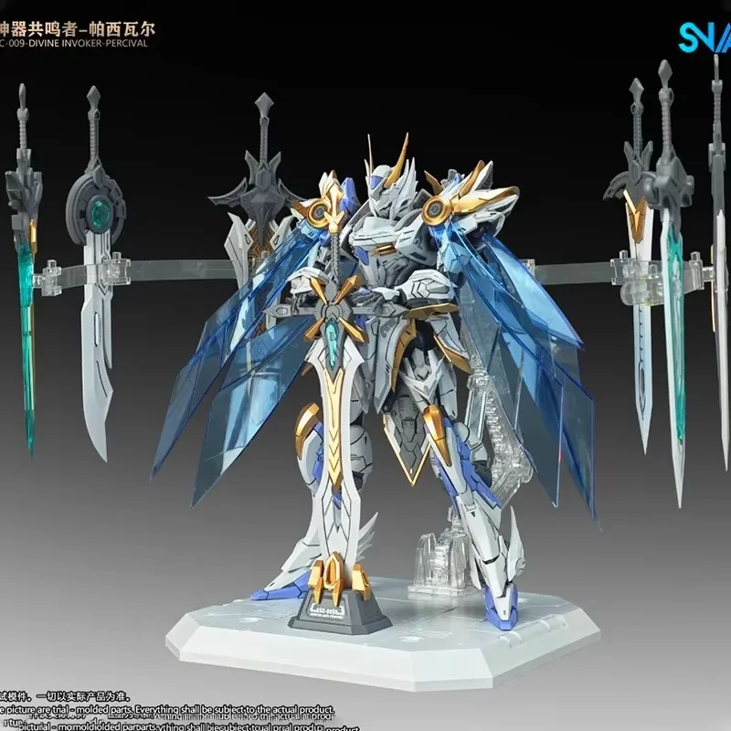 متوفر Snaa Hg 1/144 Sc-009 الإلهي Invoker-Percival طبعة فاخرة أطقم منمذجة فرسان الطاولة المستديرة ألعاب شخصيات الحركة الهدايا #2