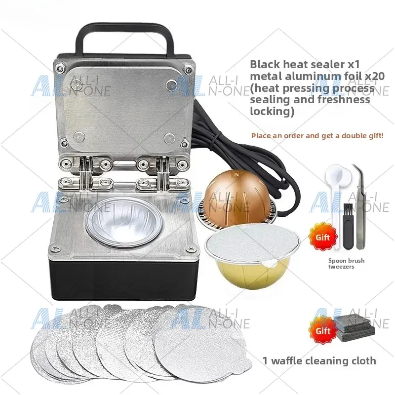 disposable sealing film, coffee machine capsule shell，Special aluminum foil heat sealing film DIY，capsule sealing machine