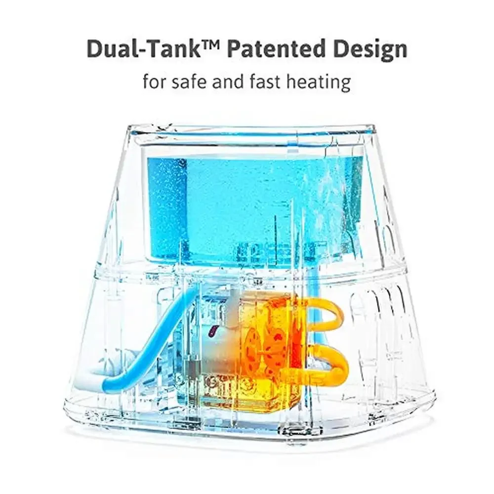 AquaPad CozyFlow Alas Kasur Berpemanas Air Bersertifikat ETL FCC 5 Tahun AquaCare Teknologi Dual-Tank AirQuiet Aman Cerdas Hijau Mikrofiber