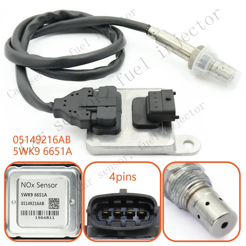Q+ Nitrogen Oxide Nox Sensor 05149216AB For 2011-2012 Dodge Ram 3500 4500 5500 6.7L