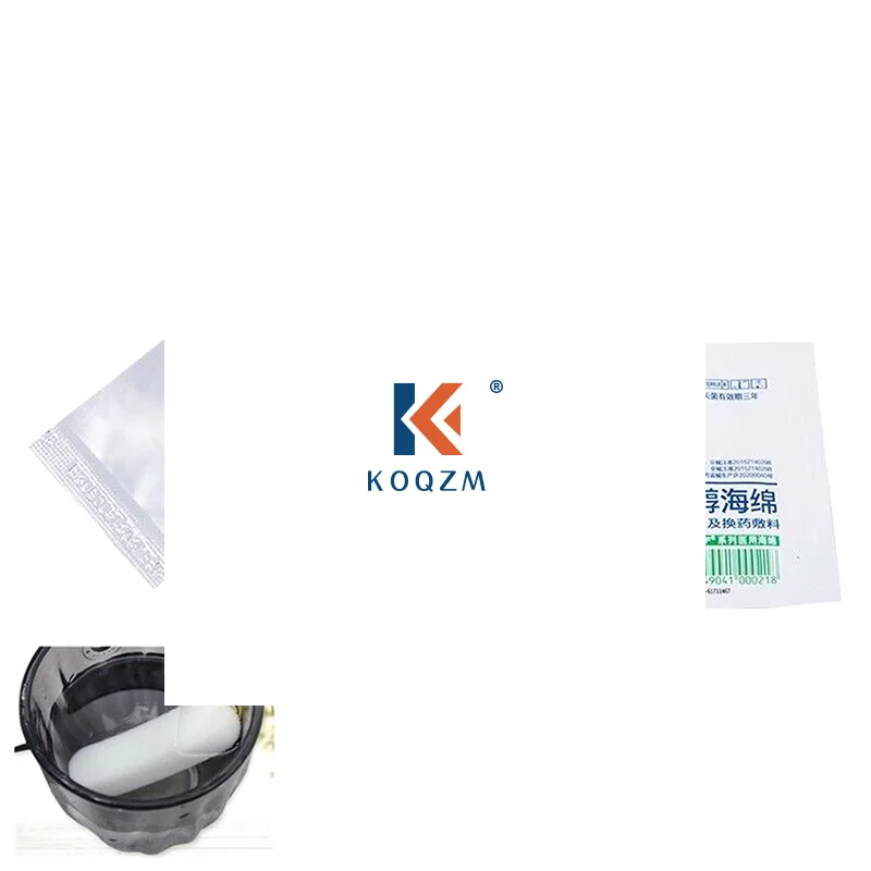 1PCS Medical Hemostatic PVA Expansion Sponge Disposable Nasal Dressing Sponge for Nose Bleed