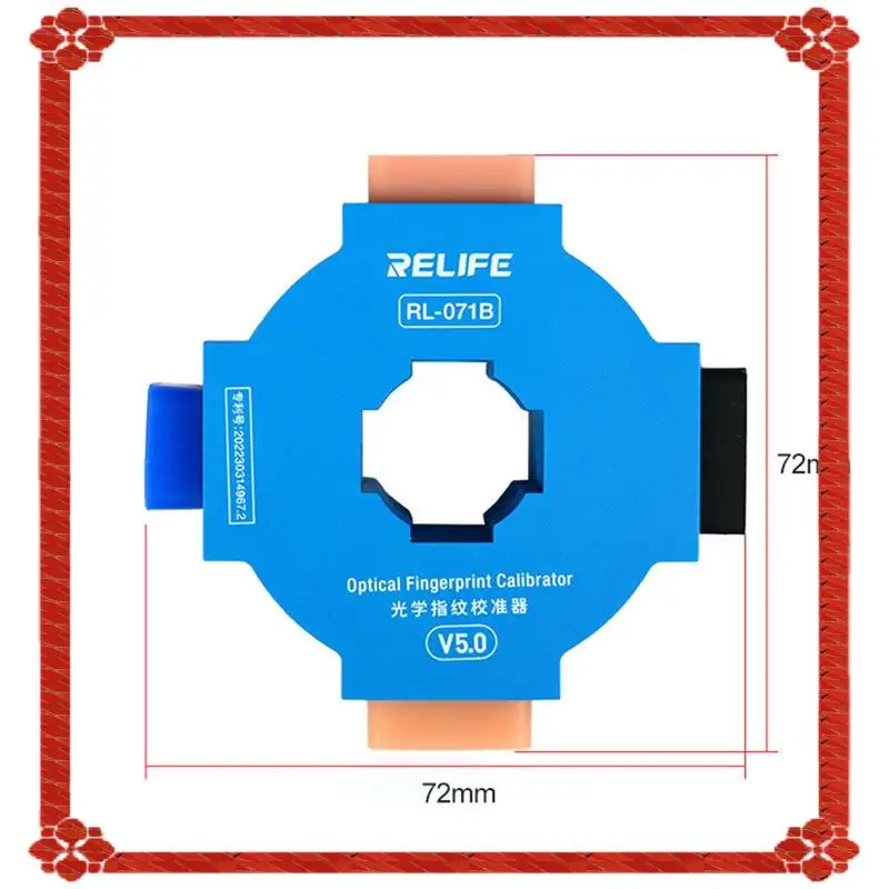 24-часовая доставка RELIFE RL-071B Оптический калибратор отпечатков пальцев 4 в 1 Калибровка отпечатков пальцев для мобильного телефона Android