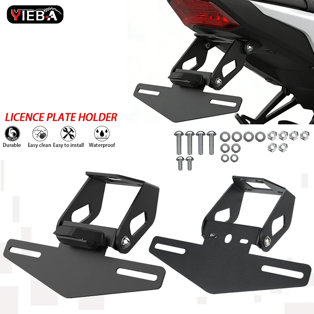 

2026 New Motorcycle Rear License Plate Tail Frame Holder Bracket For KTM DUKE 125 200 250 390 2017 2018 2019 2020 2021 2022-2025