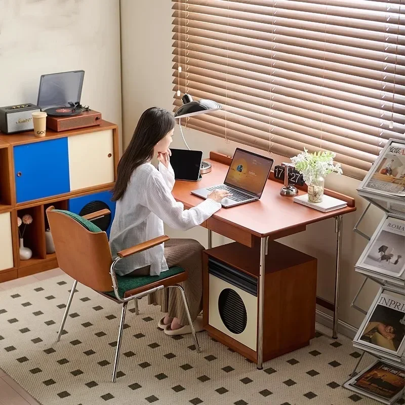 طاولة دراسة للواجبات المنزلية لسطح المكتب على طراز العصور الوسطى #3