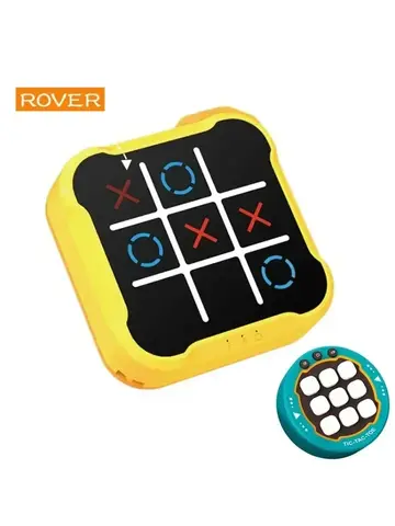 Tic-Tac-Toe Board Board Multifunctional Electronic Games Montessori Puzzle Table Game Chess Chess Set Portable For Adults Kids