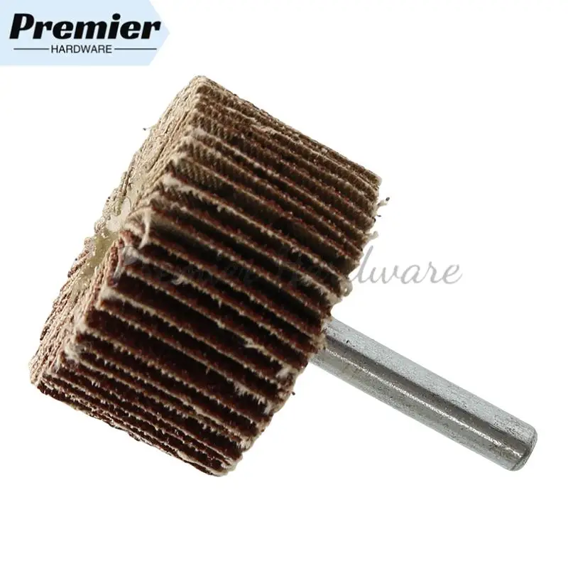 1 قطعة الرملي رفرف تلميع عجلات الرملي القرص الصنفرة 6 مللي متر عرقوب جلخ طحن عجلة رئيس ل أداة دوارة