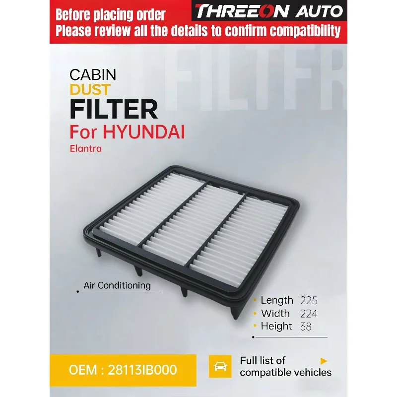 

Воздушный фильтр WESTGUARD MA50102 для Hyundai Elantra Elantra N 2023-2025 2.0L (бензин), номер детали 28113IB000