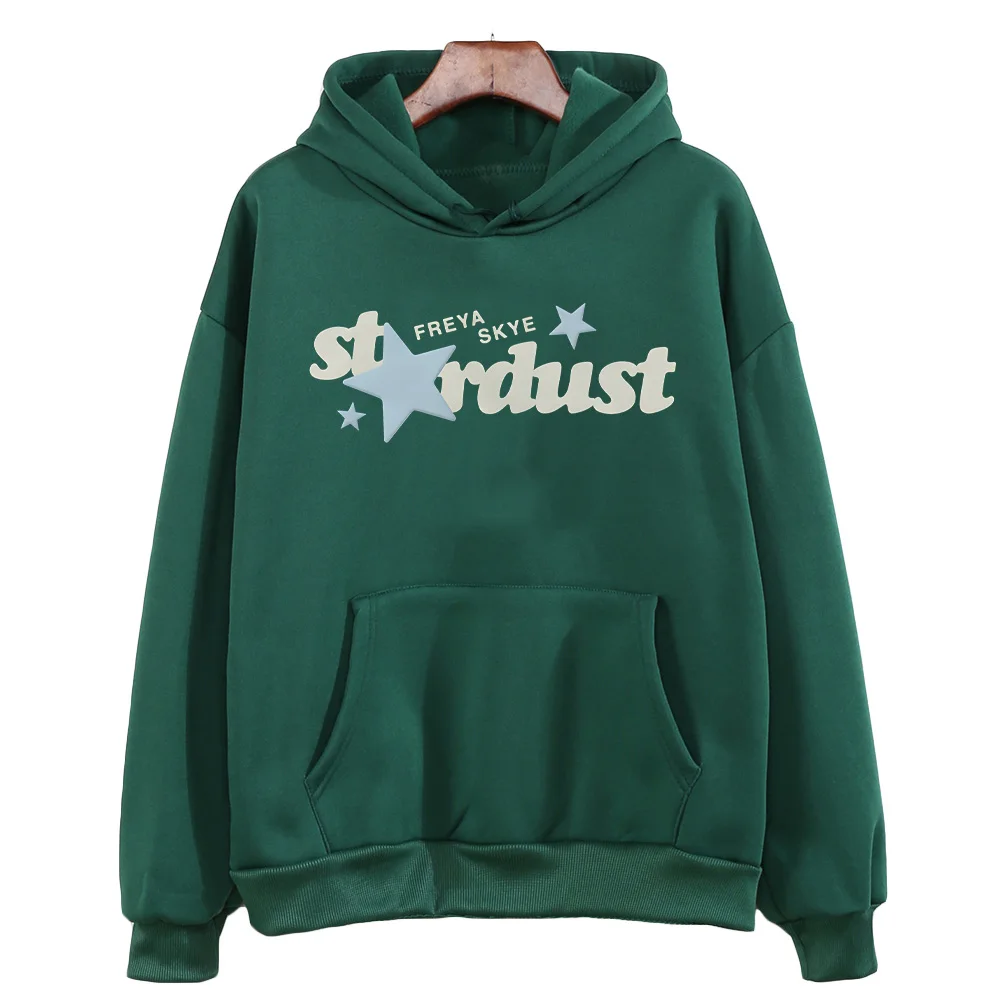 Freya Skye Stardust Hoodie für Männer und Frauen, Neuer Langarm-Pullover, Herbst-Winter-Mode, Lässige Kleidung, Lockerer High-Street-Pullover – Detail 7