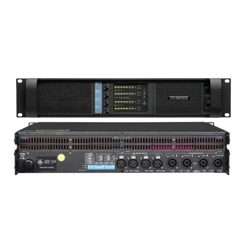 

FP14000Q 2500 Вт * 4 FP14000Q 2350 Вт * 2 профессиональные усилители мощности, 4-канальный усилитель мощности звука