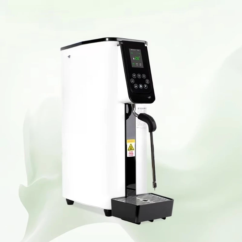

Commercial Fully Automatic Milk Tea Water Boiler Steam Milk Foam Machine Coffee Espresso Frother Steamer Machine