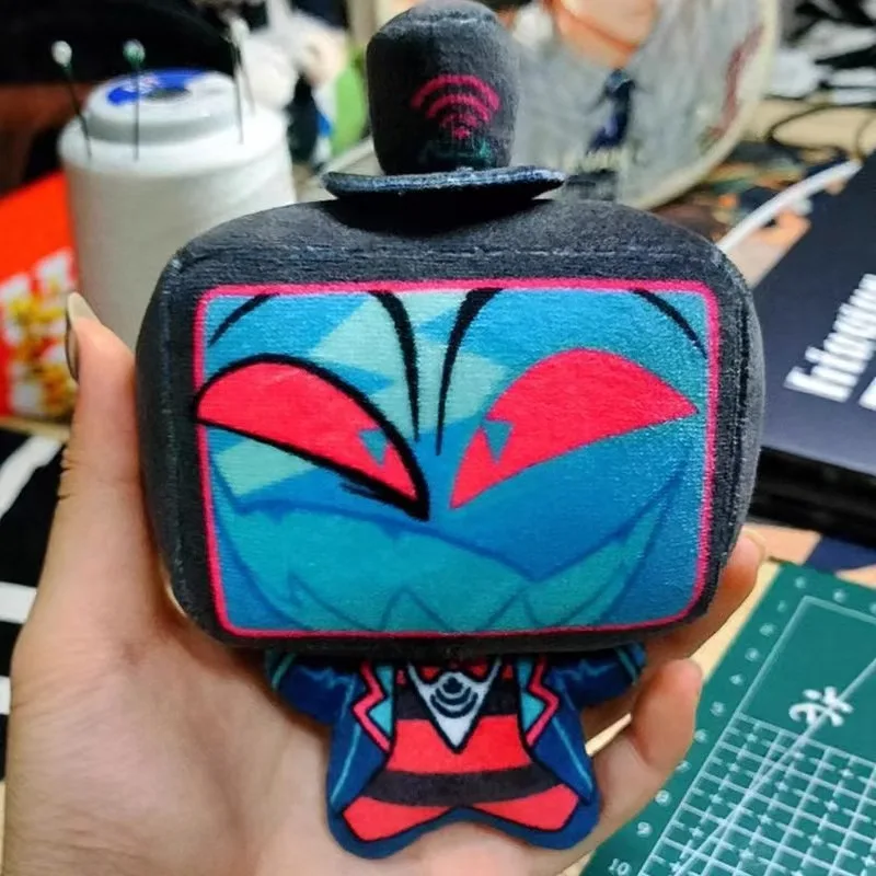 In Stock Vox Pendant Mini Printed Hotel Vox Stuffed Toys Fans Action Anime Plush Doll Peripherals Birthday Christmas Gifts Toys