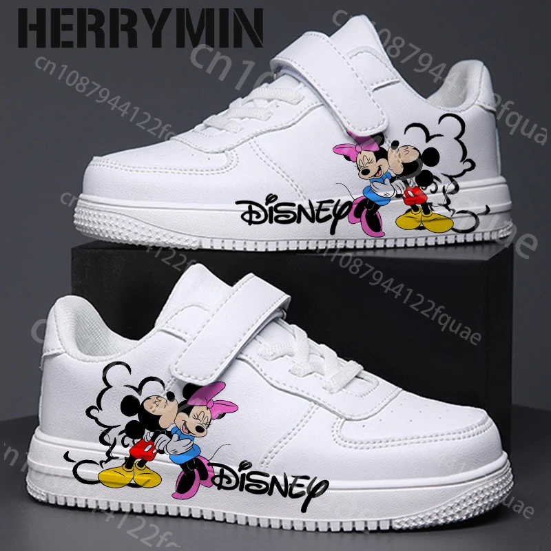 Zapatillas de deporte micky minnie mouse para niños y niñas, zapatos informales para correr, deportes de moda, regalo para niñas de 7 y 18 años