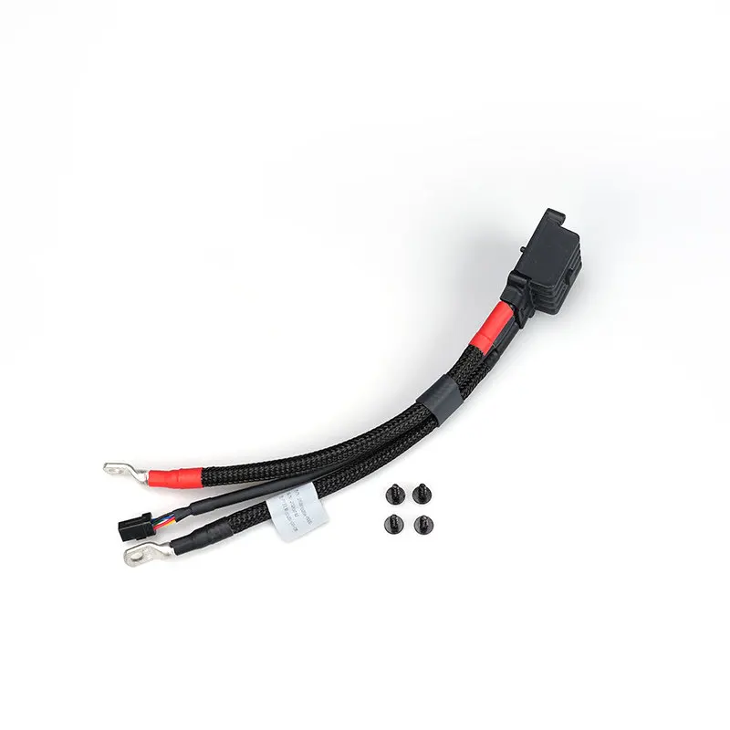 Motorcycle Modified Power Harness Cable With Fuse Holder Wiring Loom Replacement Spare Parts With Mount Screws