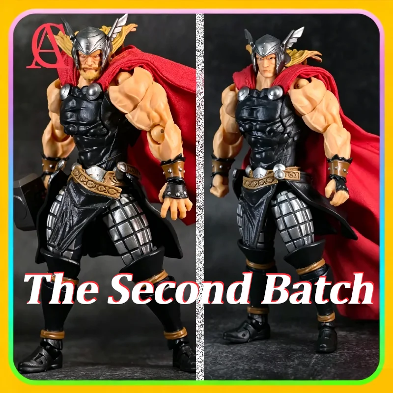 En stock: Figura de acción Thor de AC Toys, Thor Kaiyodo Amazing Yamaguchi Revoltech, segundo lote de la serie AC Factory.